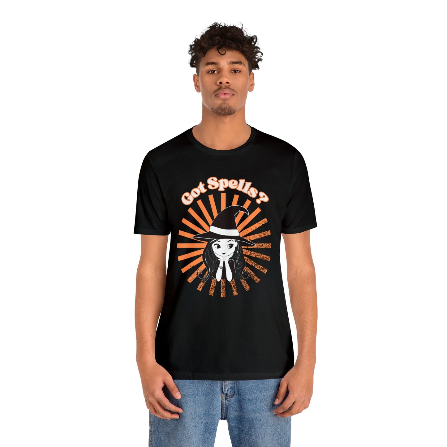 Got Spells? Cute Witch Unisex Jersey Short Sleeve Tee