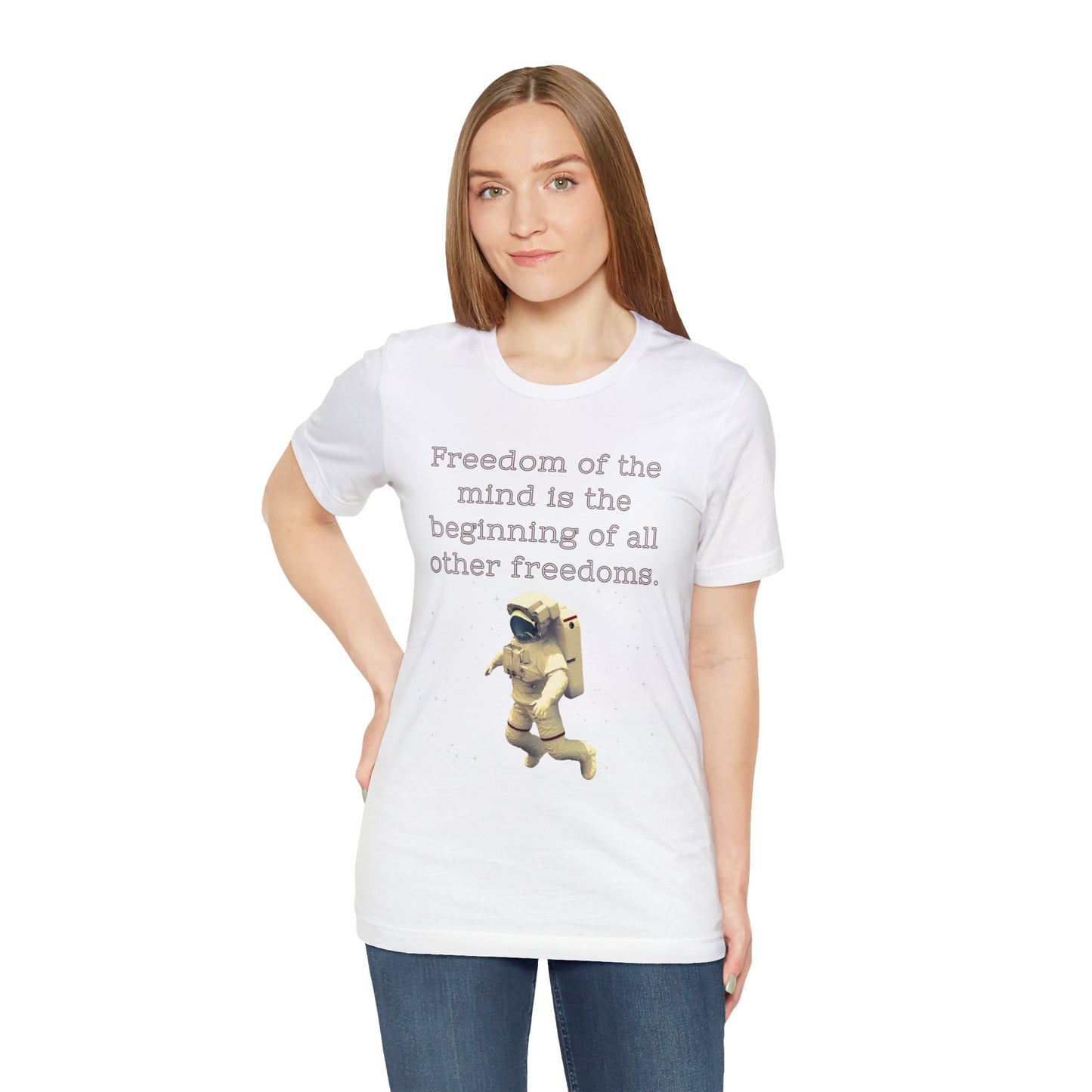 Freedom of The Mind Astronaut Short Sleeve Tee