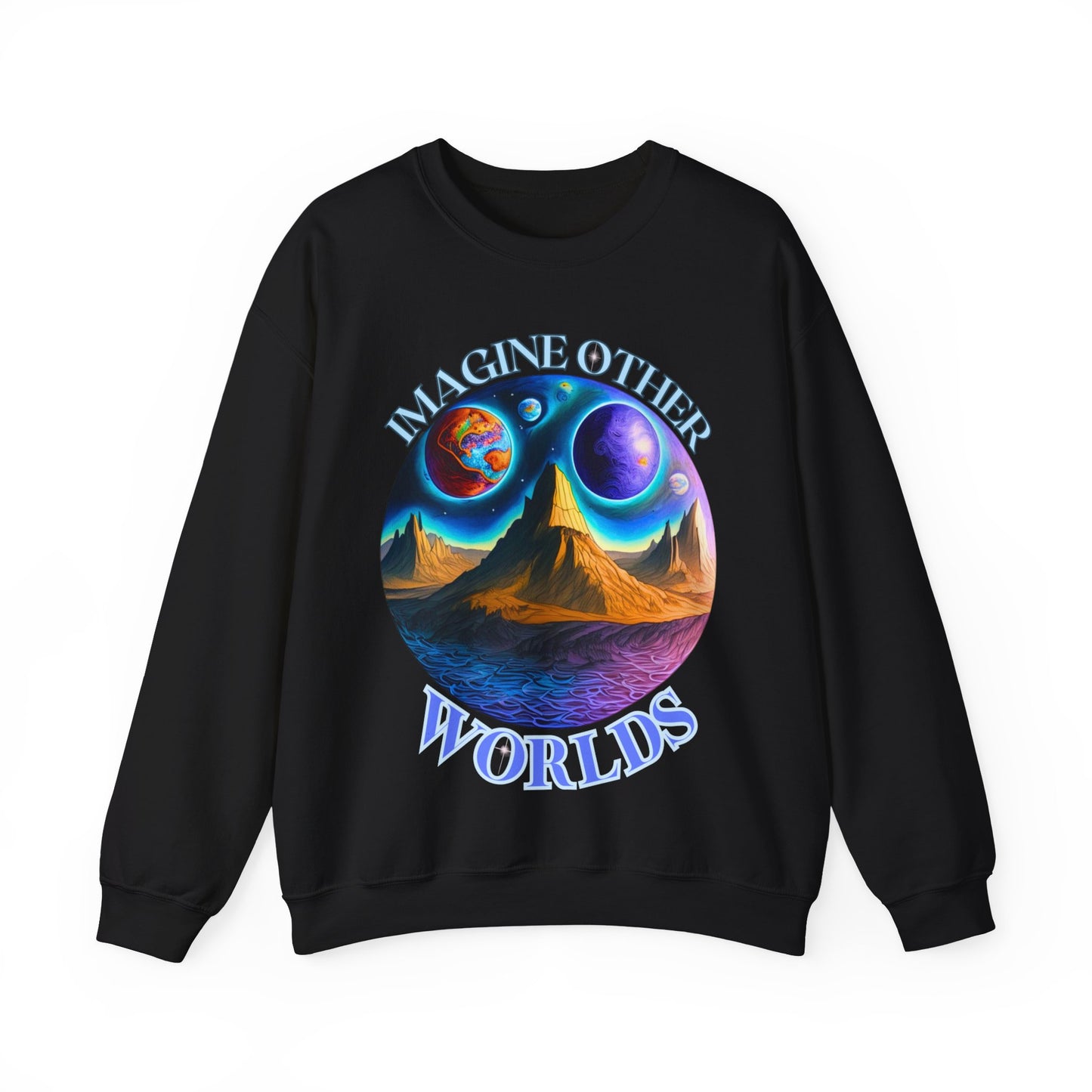 Imagine Other Worlds Unisex Crewneck Sweatshirt