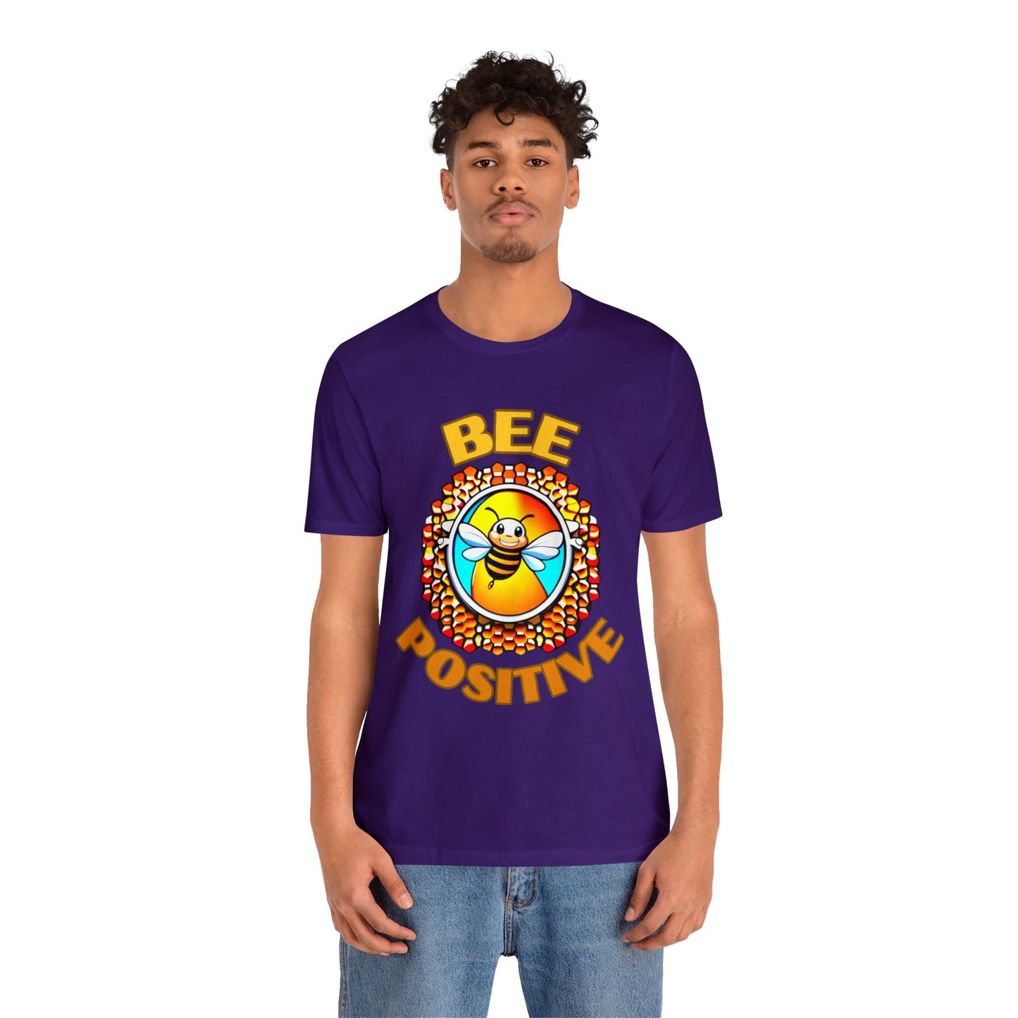 Bee Positive Unisex Jersey Short Sleeve Tee