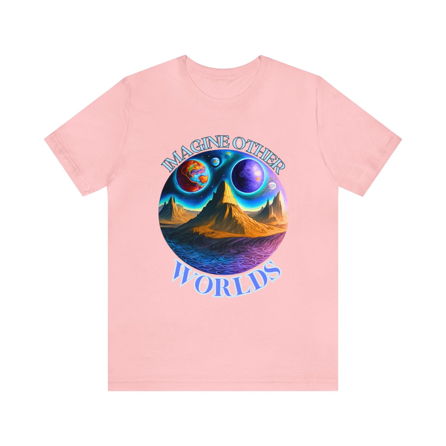 Imagine Other Worlds V1 Short Sleeve T-Shirt
