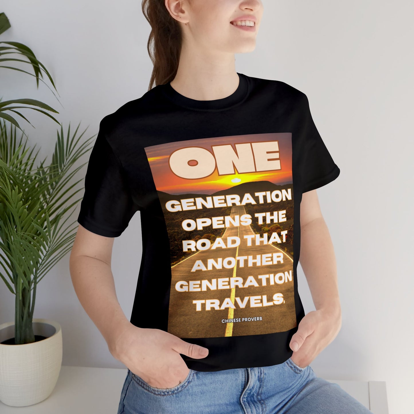 One Generation Sunrise Highway Unisex Jersey Short Sleeve Tee