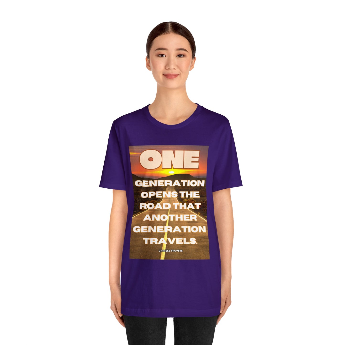 One Generation Sunrise Highway Unisex Jersey Short Sleeve Tee