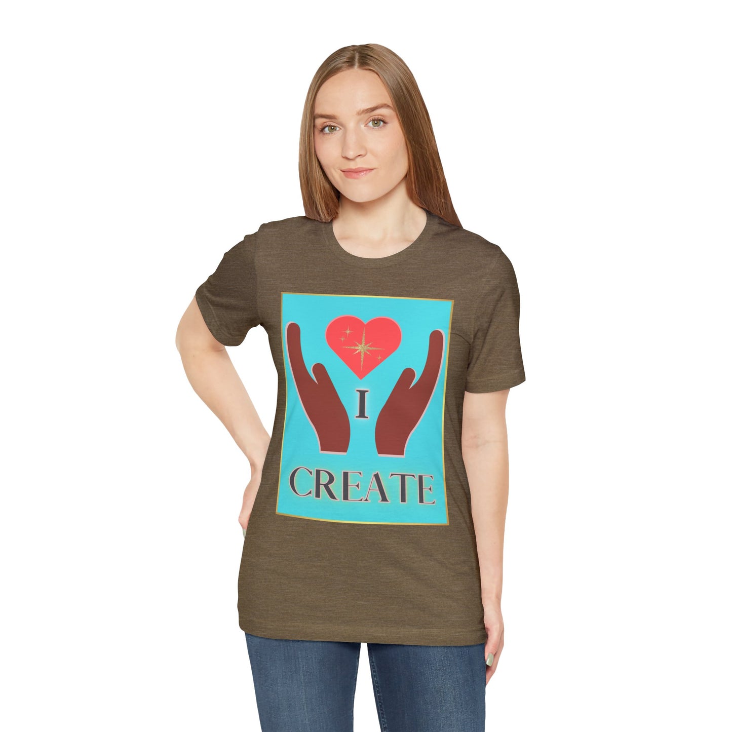 I Create Unisex Jersey Short Sleeve Tee