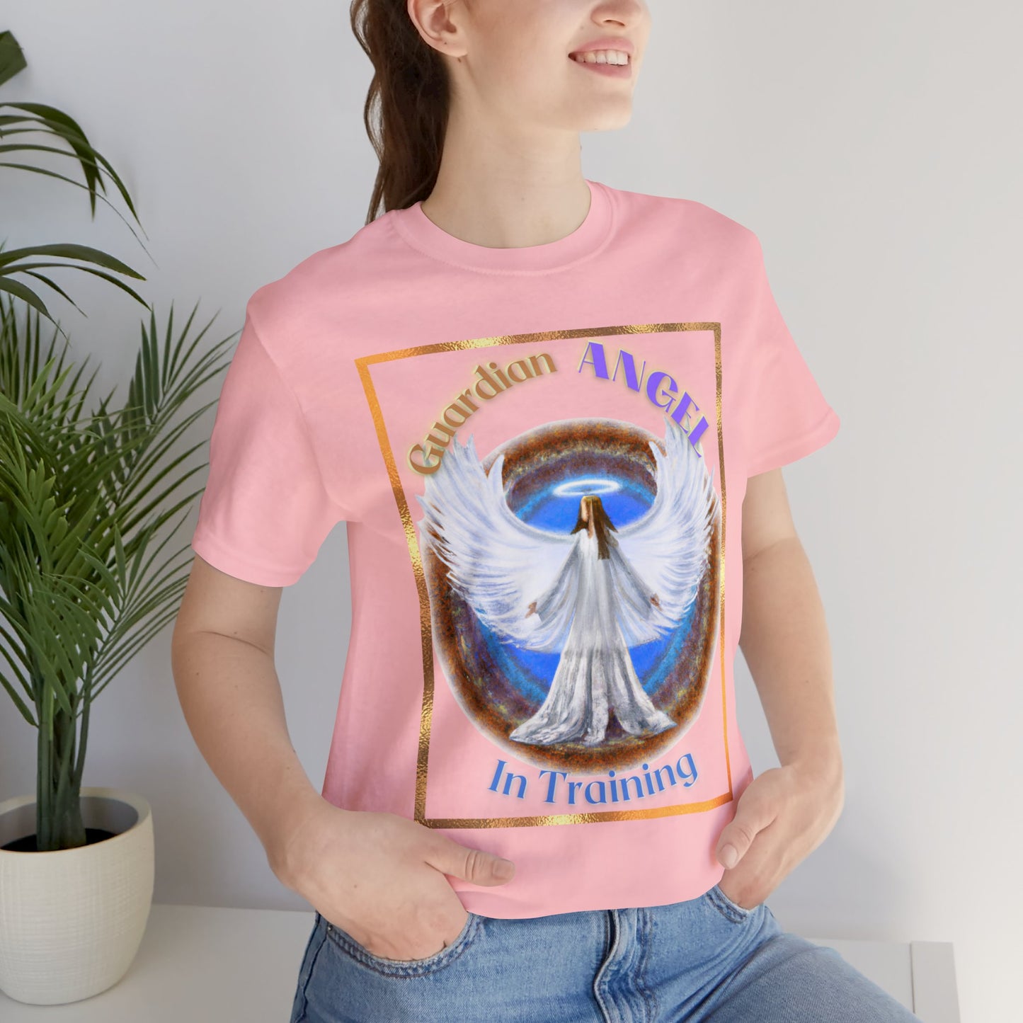 Guardian Angel In Training V3 Short Sleeve T-Shirt