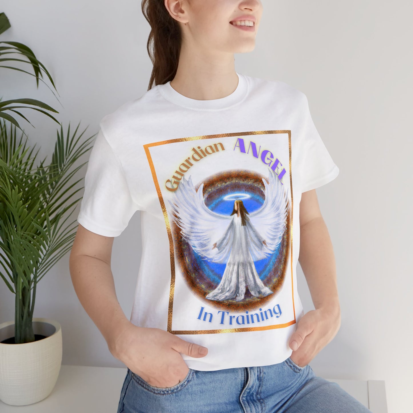 Guardian Angel In Training V3 Short Sleeve T-Shirt