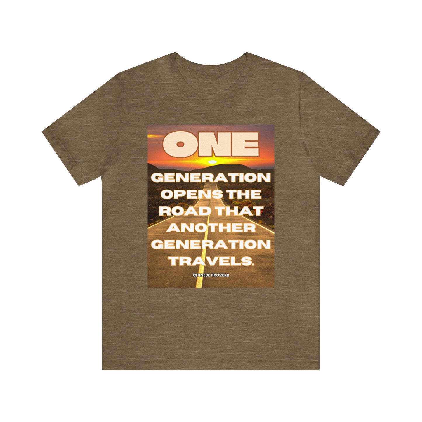 One Generation Sunrise Highway Unisex Jersey Short Sleeve Tee