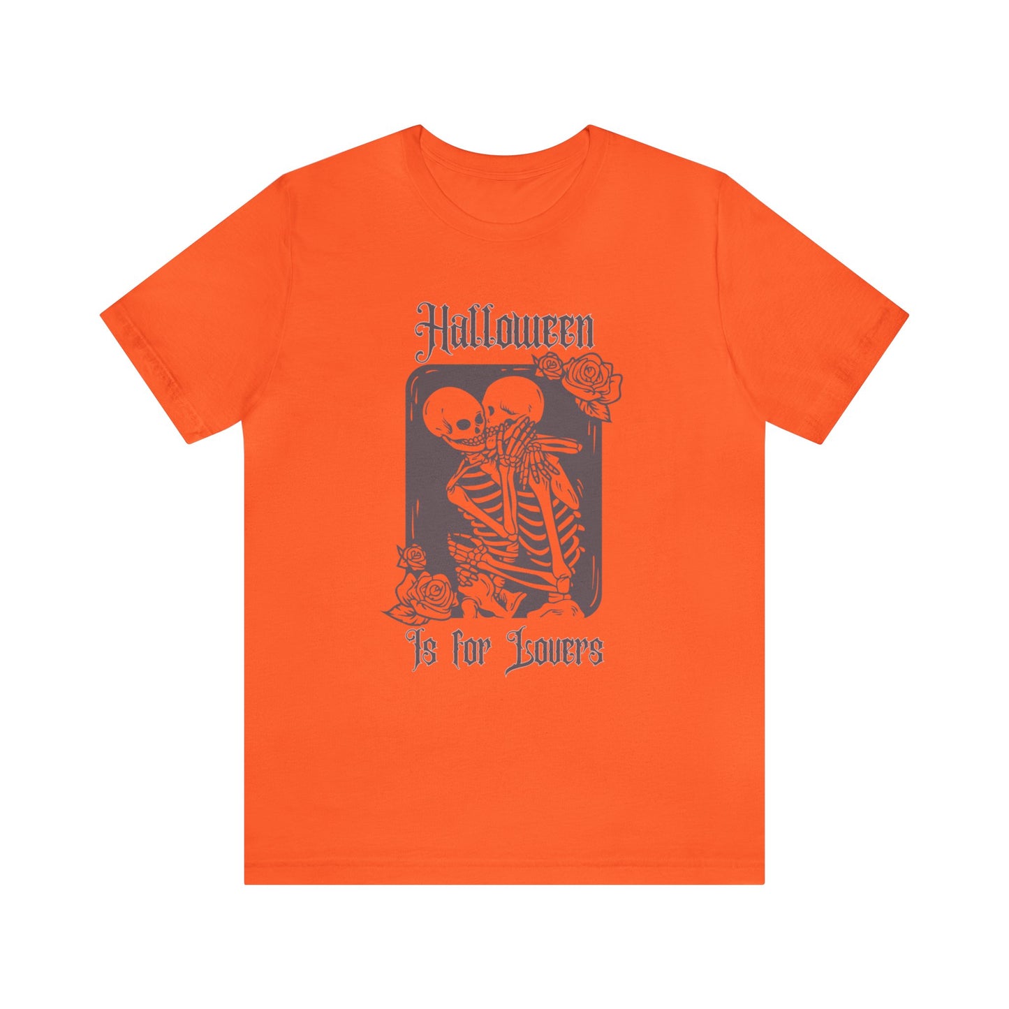 Halloween Is For Lovers Unisex Jersey Short Sleeve Tee
