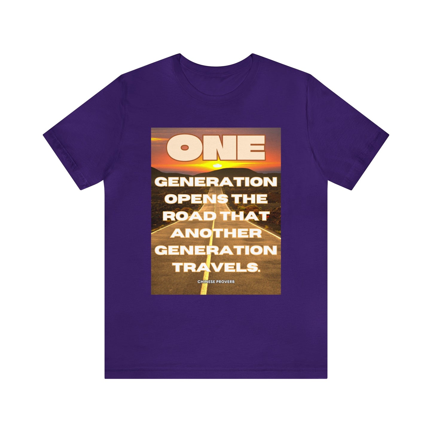 One Generation Sunrise Highway Unisex Jersey Short Sleeve Tee