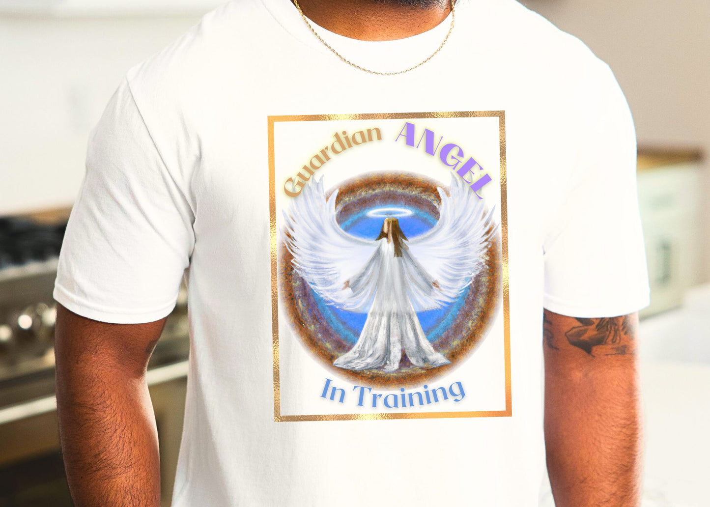 Guardian Angel In Training V3 Short Sleeve T-Shirt