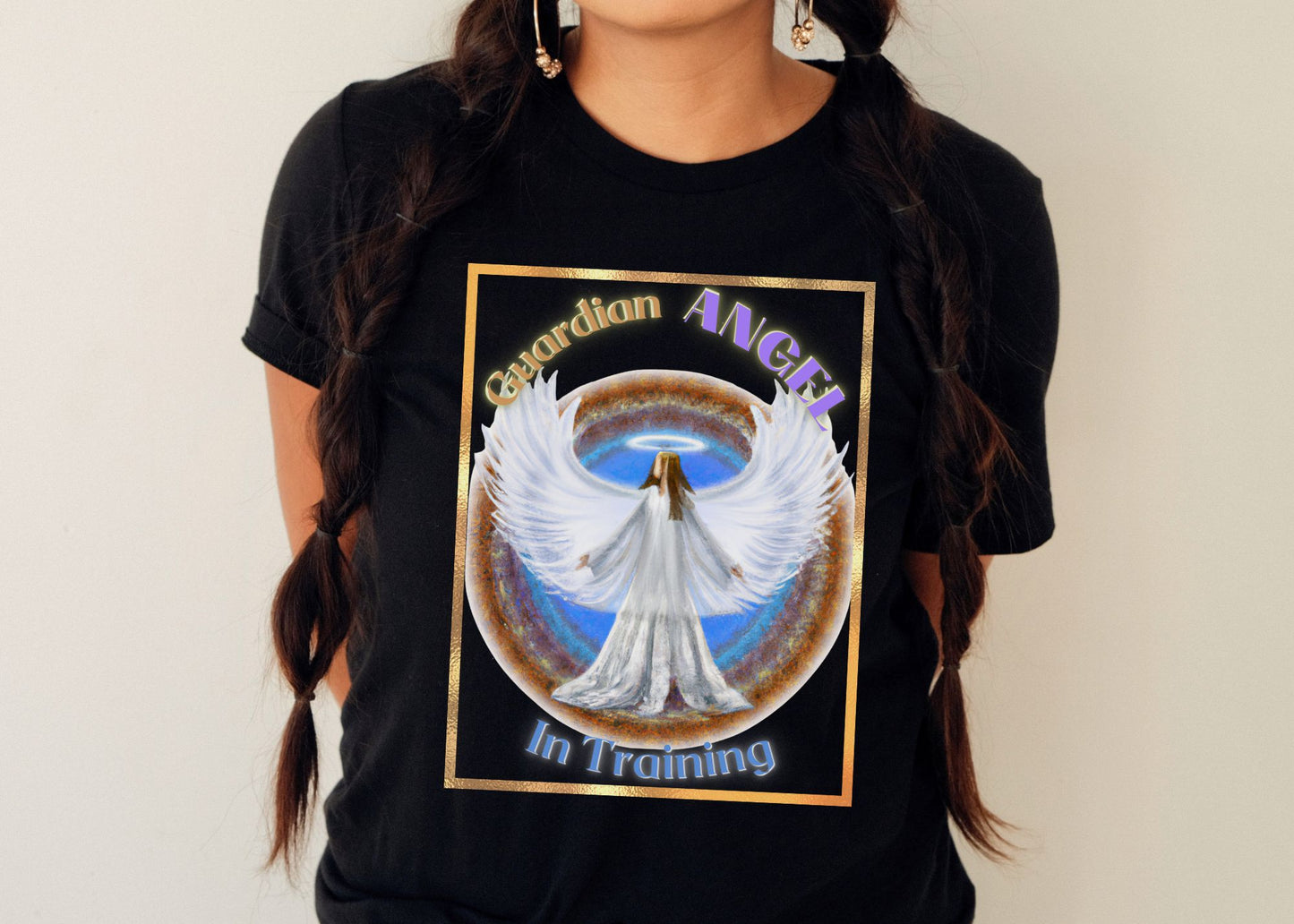 Guardian Angel In Training V3 Short Sleeve T-Shirt