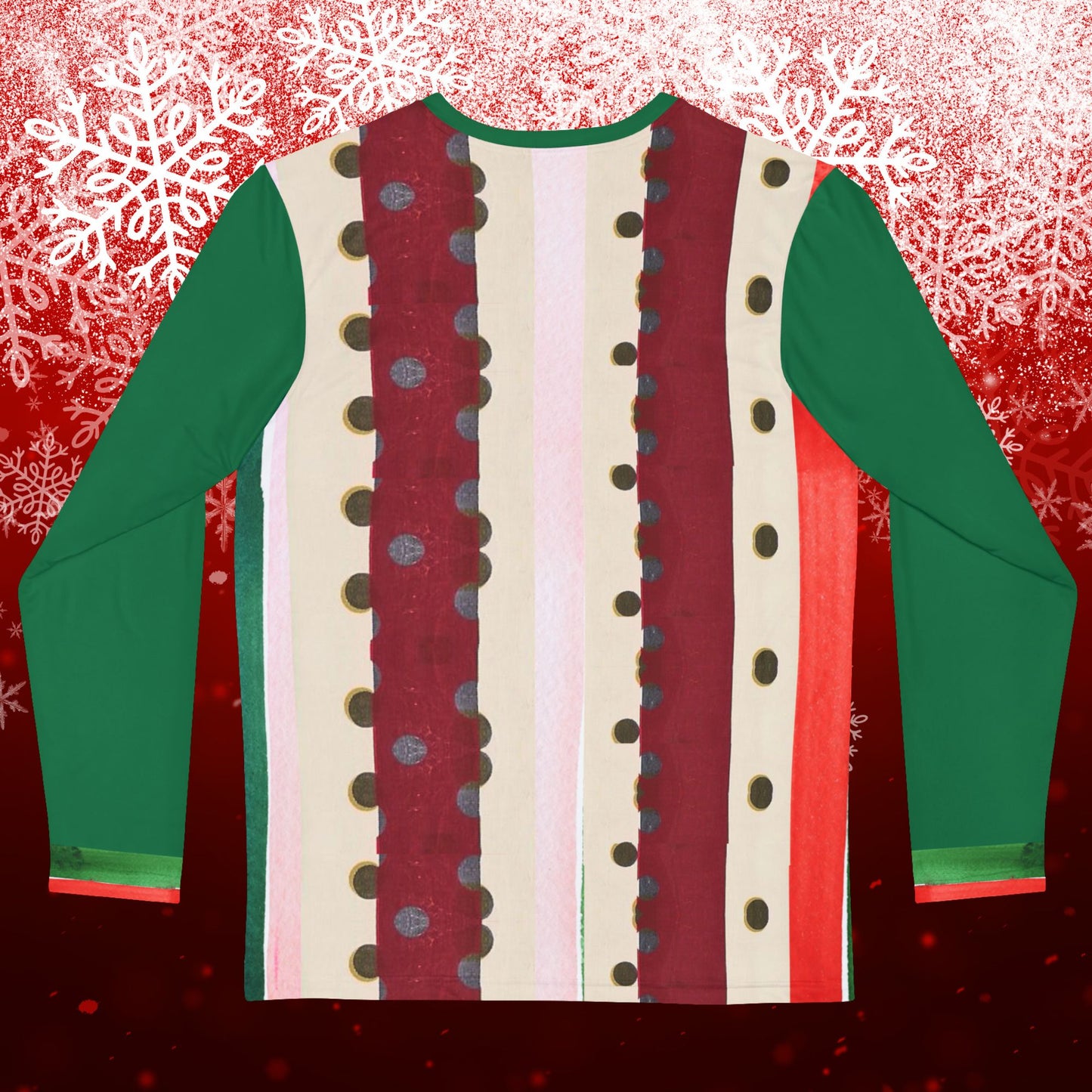 Holiday Deer Men's Long Sleeve Shirt