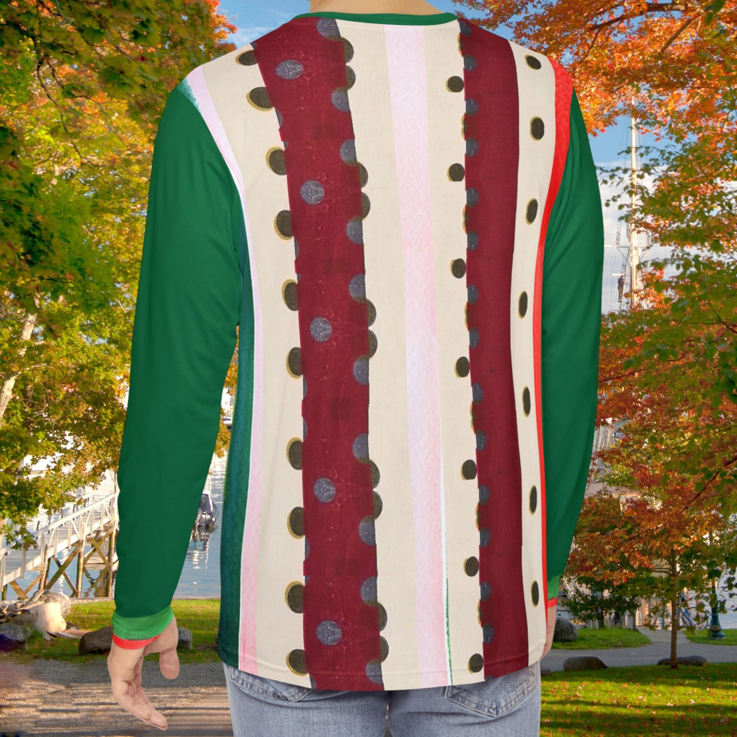 Holiday Deer Men's Long Sleeve Shirt