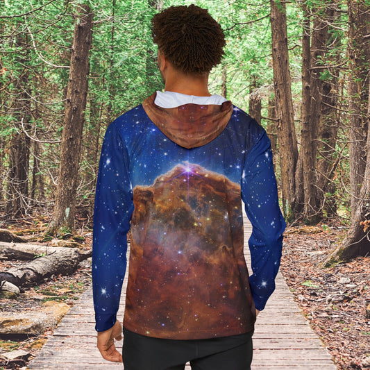 The Carina Nebula Men's Sports Warmup Hoodie