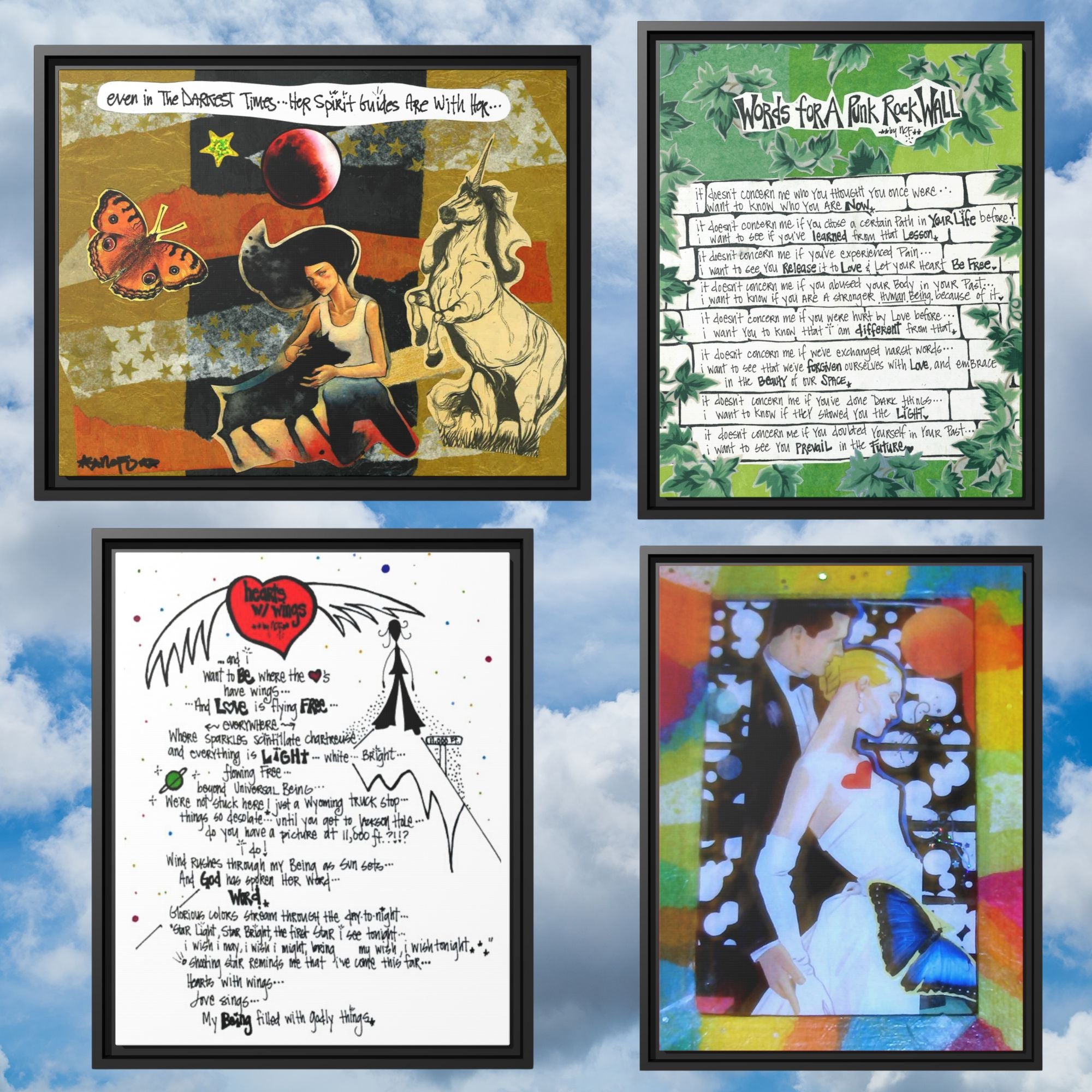 printed wall frames