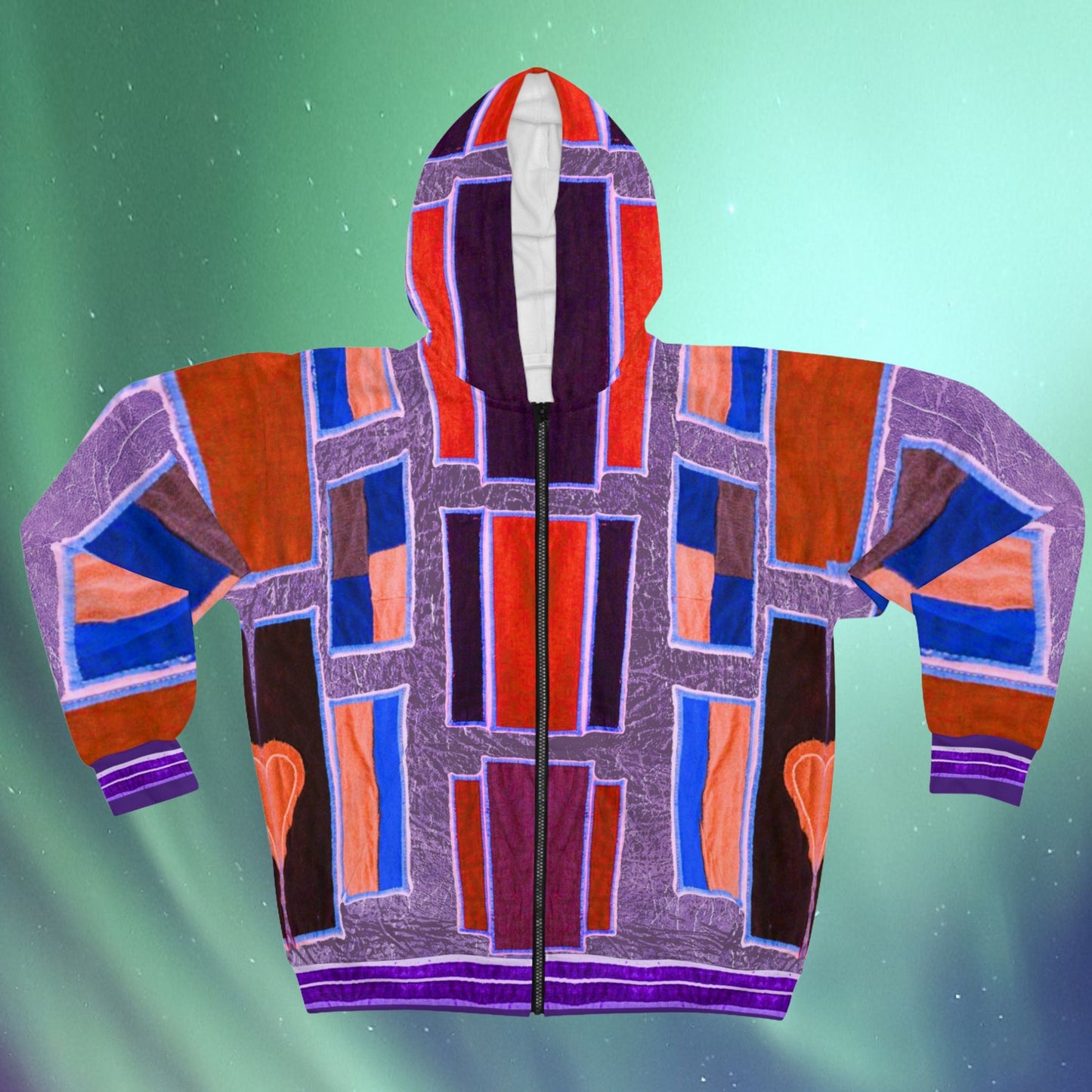 Space Kush Unisex Zip Hoodie - Super Comfy Future Fashion