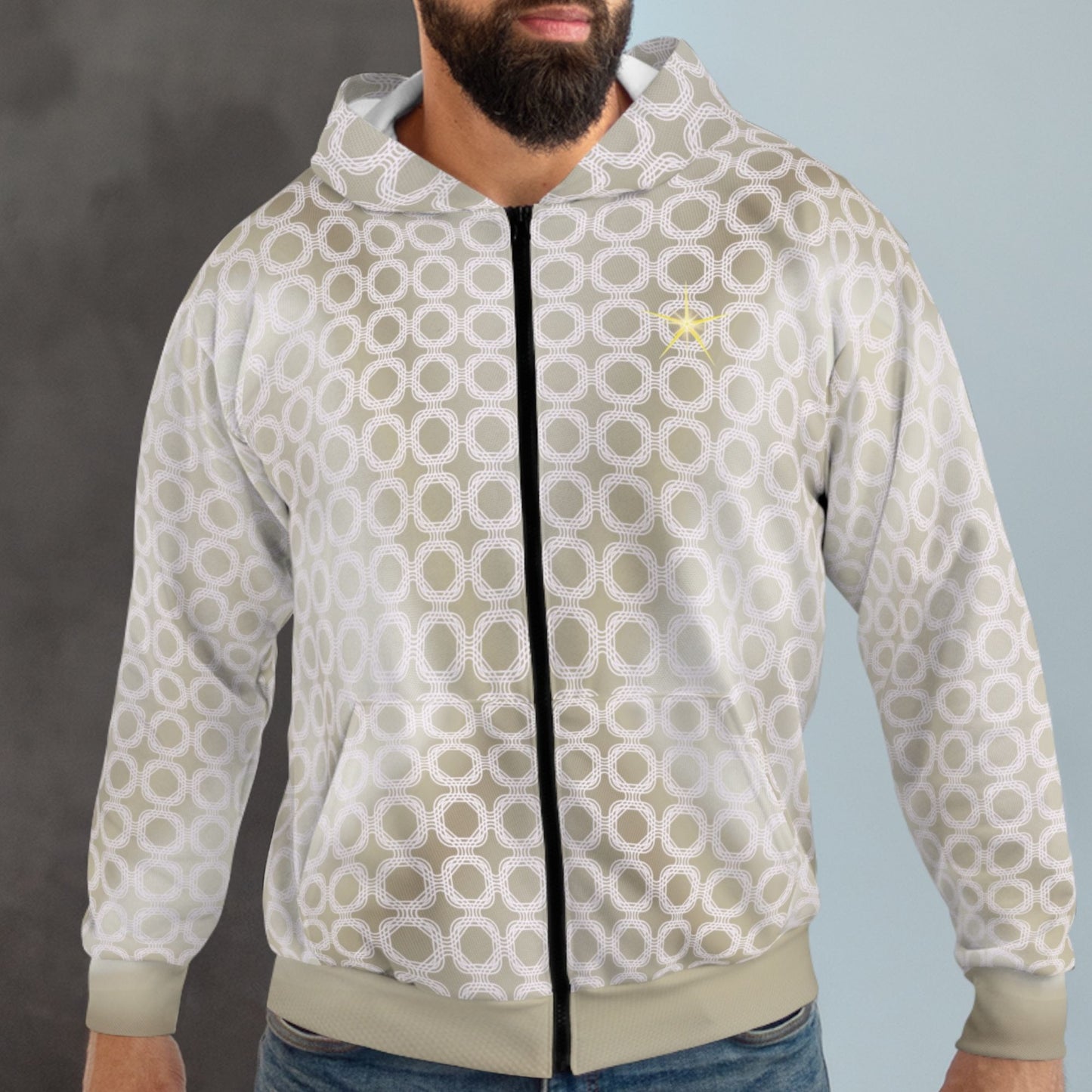 Star Portal Unisex Zip Hoodie