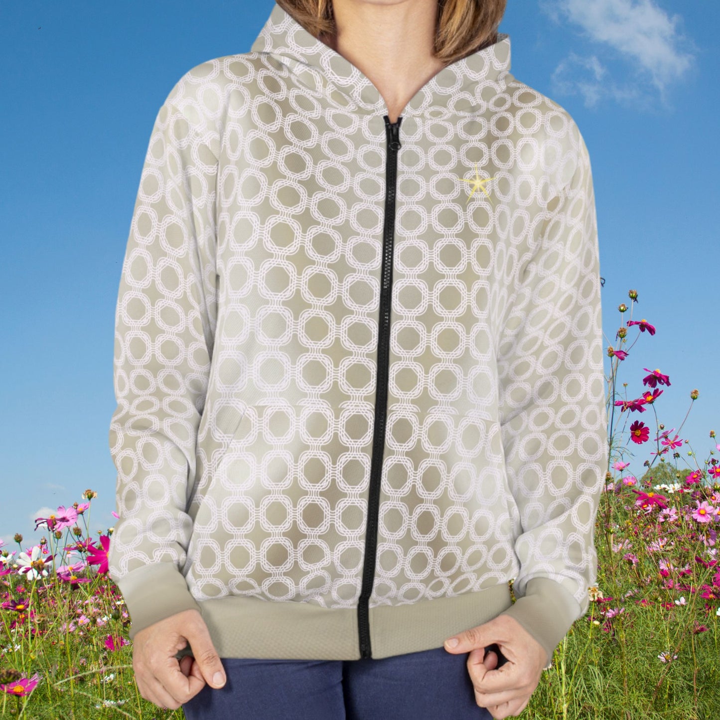 Star Portal Unisex Zip Hoodie