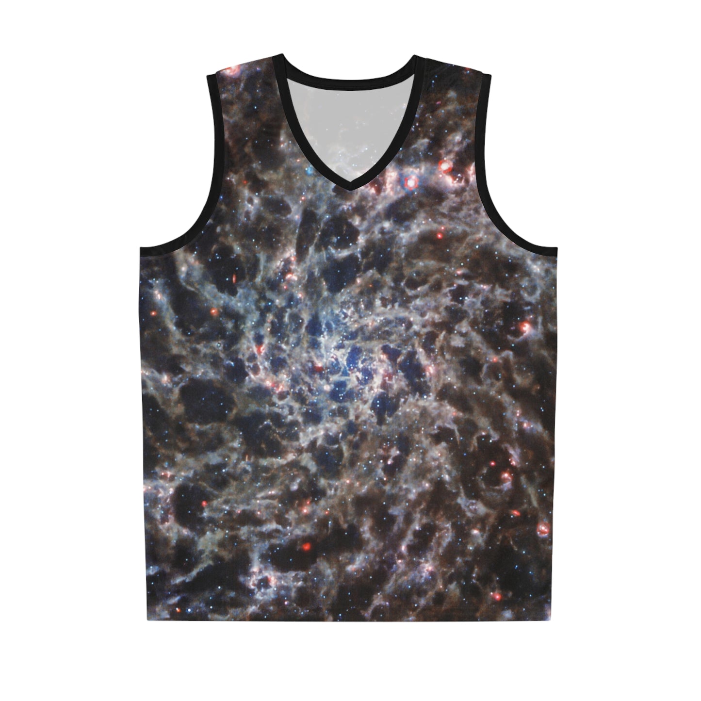 Spiral Galaxy Basketball Jersey