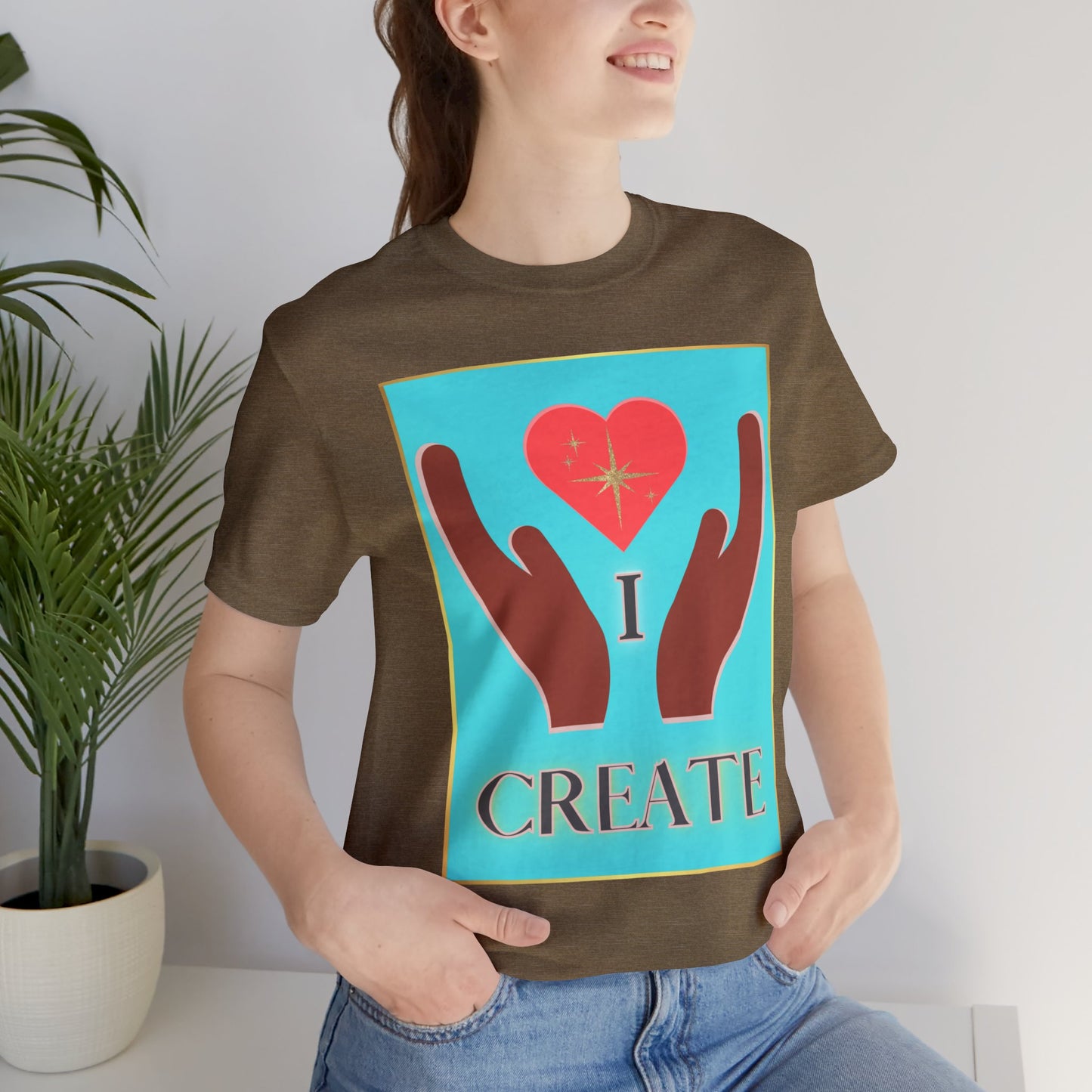 I Create Unisex Jersey Short Sleeve Tee