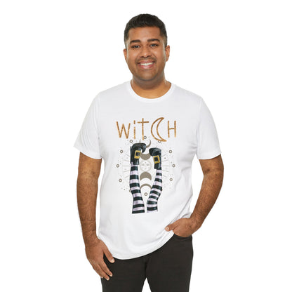 Witch Legs Zodiac Unisex Jersey Short Sleeve Tee