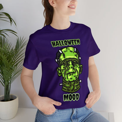 Halloween Mood Frankenstein Unisex Jersey Short Sleeve Tee