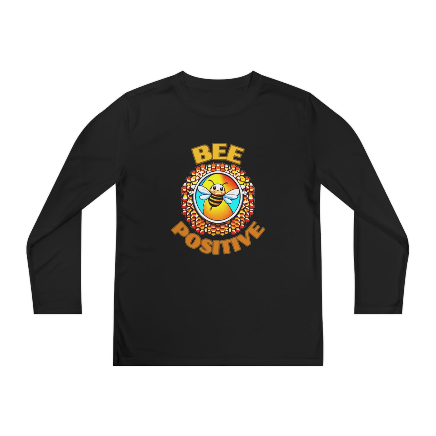 Bee Positive Youth Long Sleeve Tee