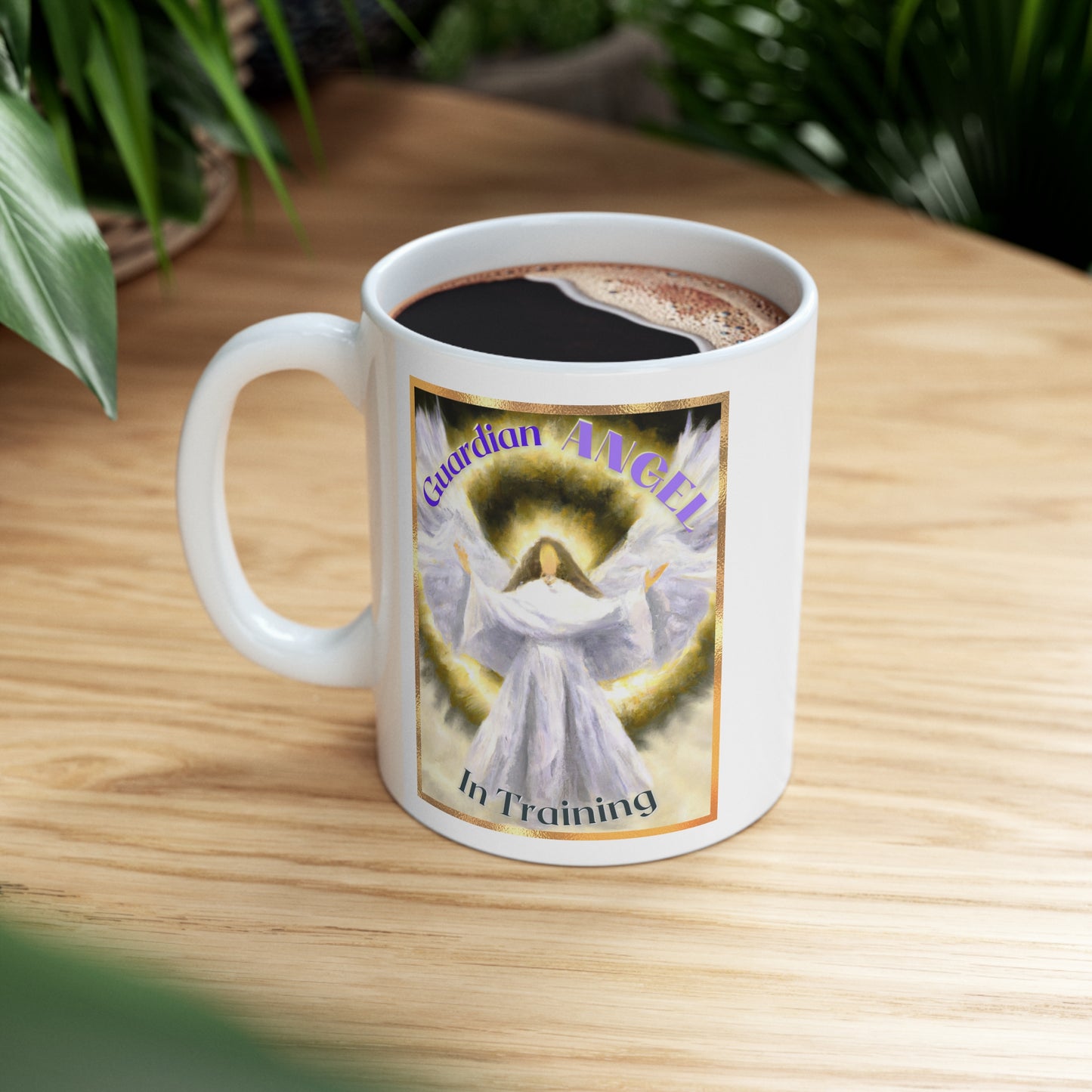 Guardian Angel In Training V2 Ceramic Mug 11oz