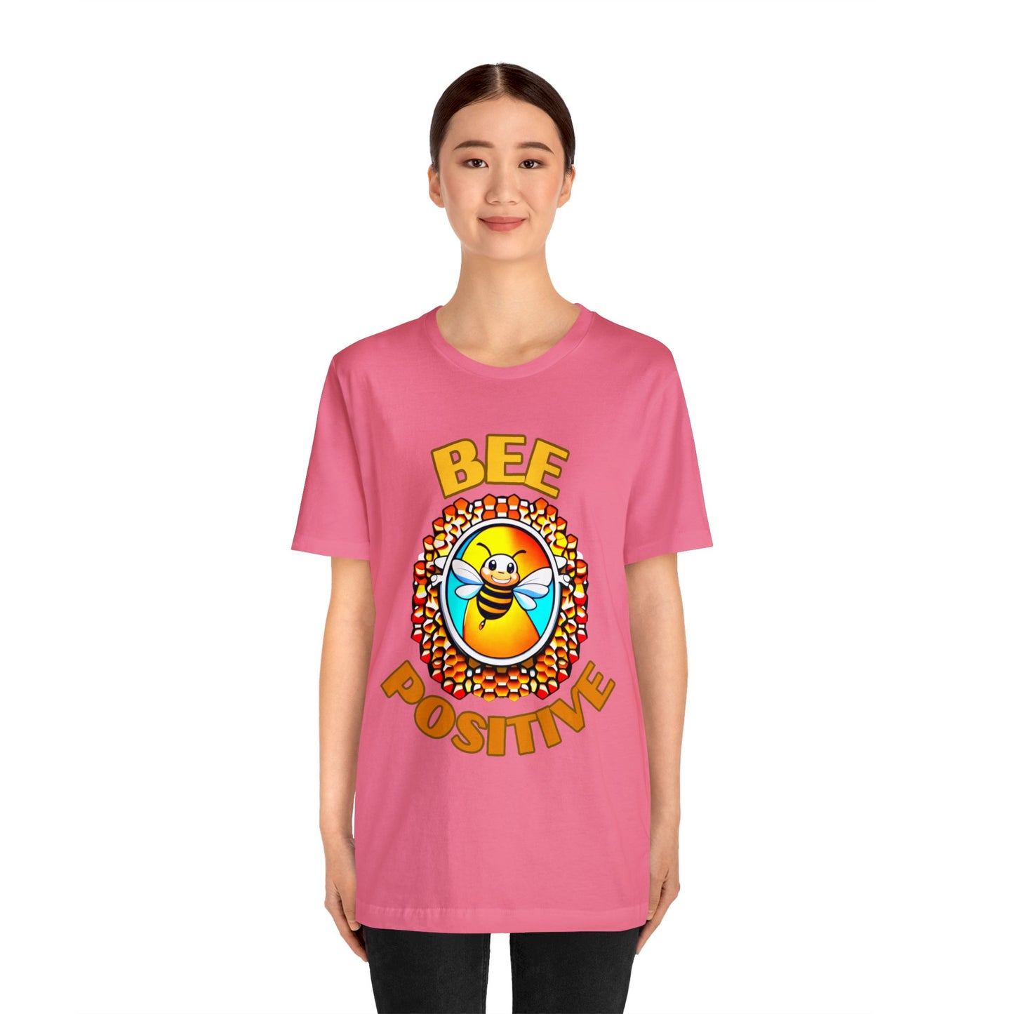 Bee Positive Unisex Jersey Short Sleeve Tee