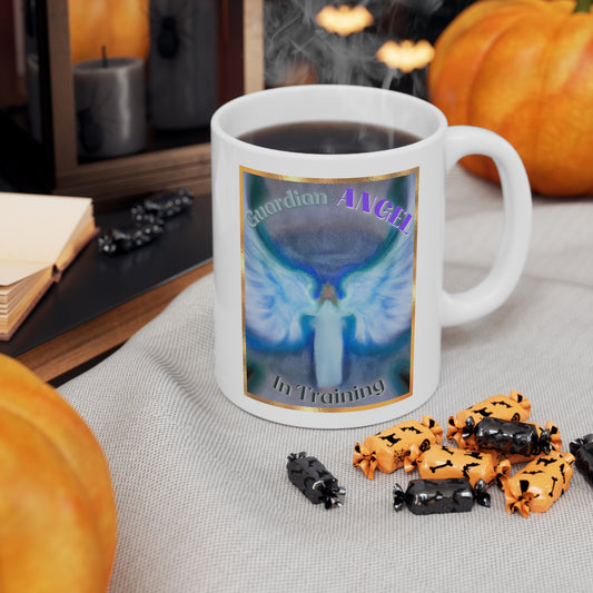 Guardian Angel In Training V1 Ceramic Mug 11oz