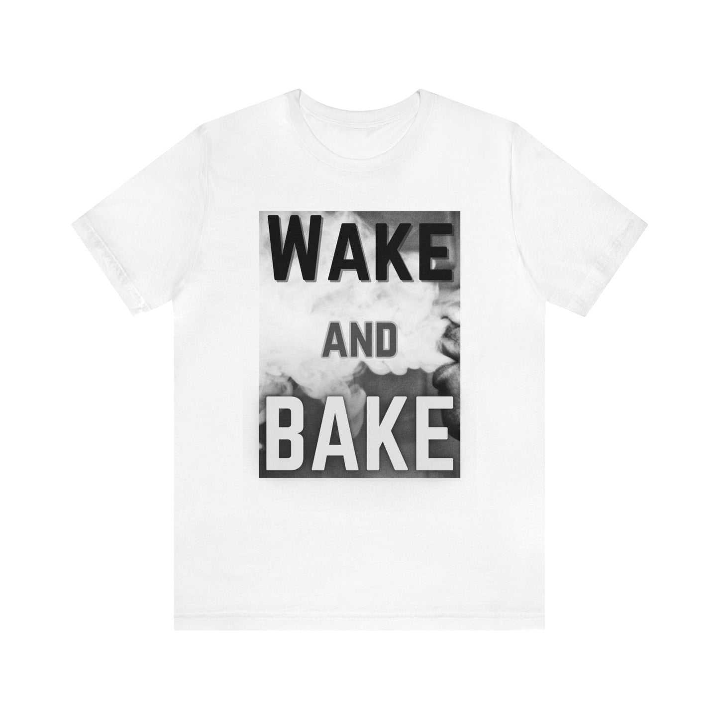 Wake and Bake Smoke Unisex Jersey Short Sleeve Tee