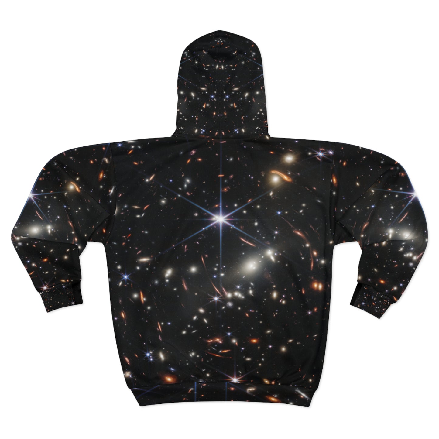 Intergalactic Unisex Zip Hoodie - First Deep Field Image - JWST