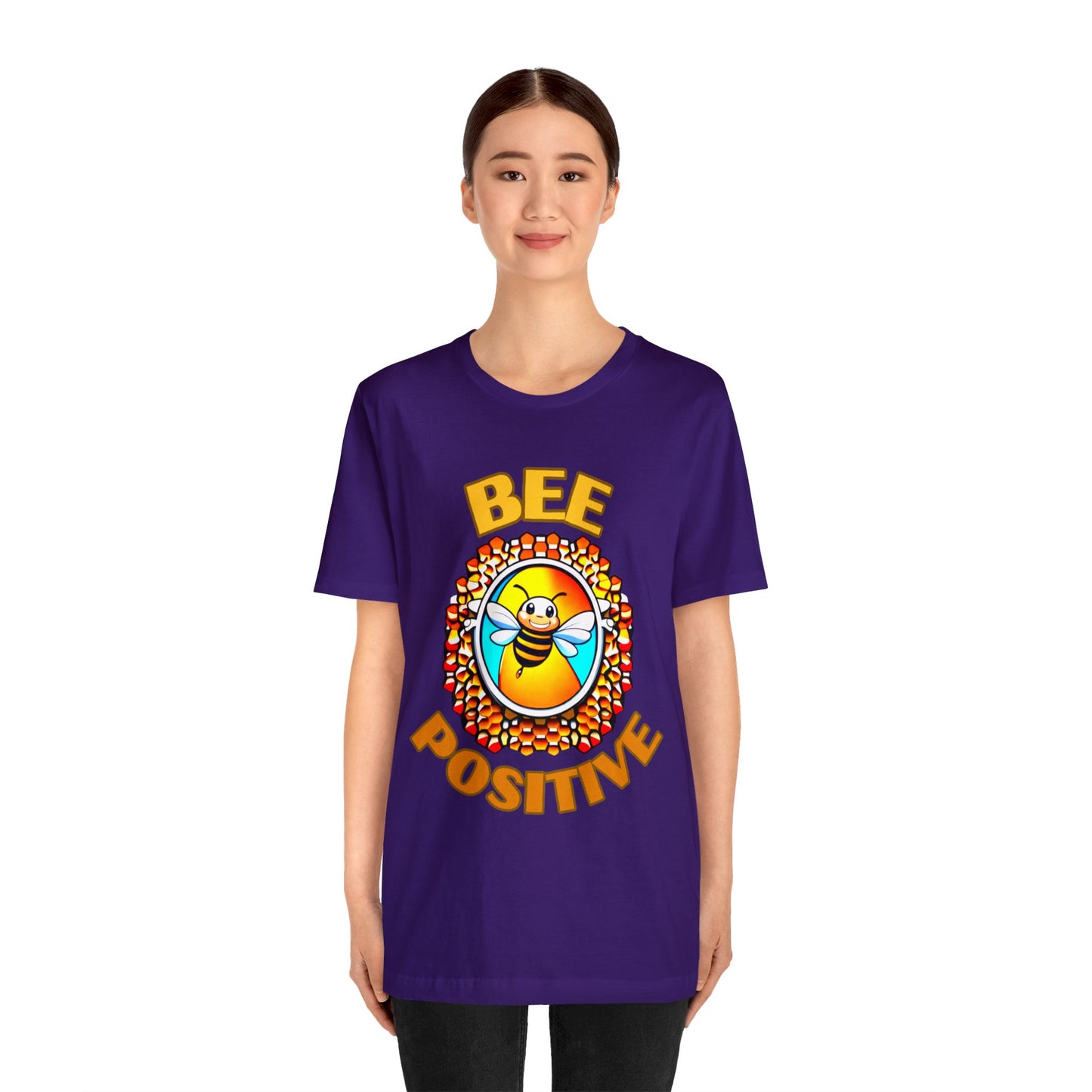 Bee Positive Unisex Jersey Short Sleeve Tee