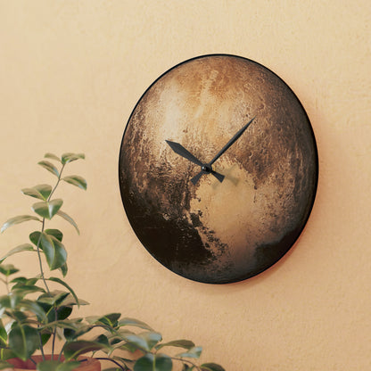 Pluto (Dwarf) Planetary Wall Clock