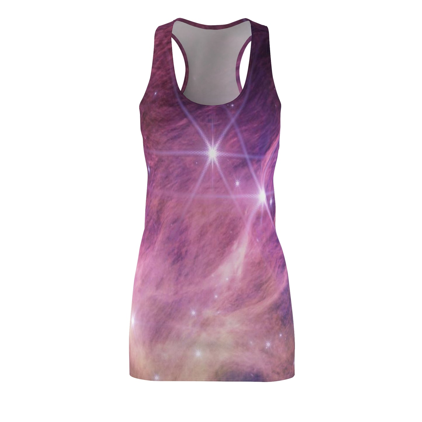 Intergalactic Women's Cut & Sew Racerback Dress - Star Cluster IC 348 - JWST