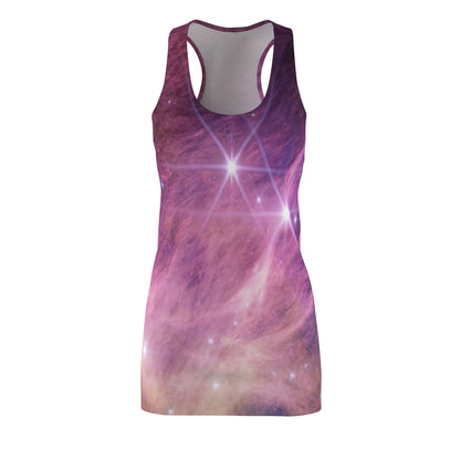 Intergalactic Women's Cut & Sew Racerback Dress - Star Cluster IC 348 - JWST