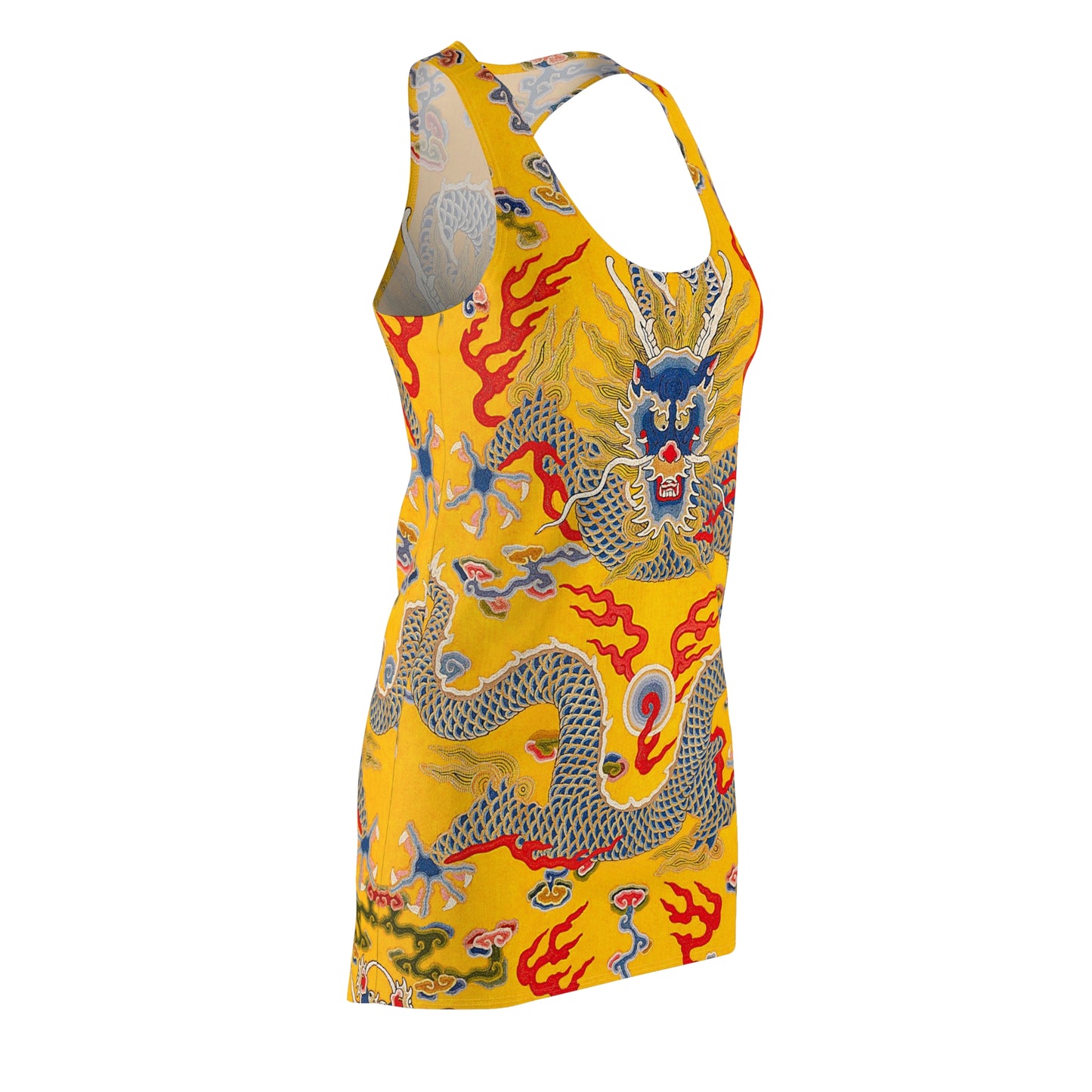 12 Symbol Imperial Dragon Women's Racerback Dress