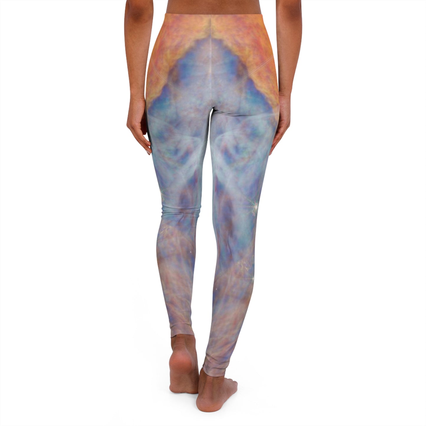 Intergalactic Women's Spandex Leggings - Orion Bar in the Orion Nebula - JWST