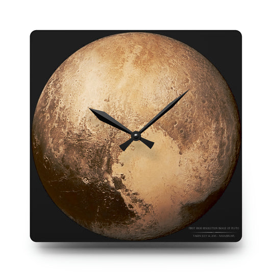 Pluto (Dwarf) Planetary Wall Clock