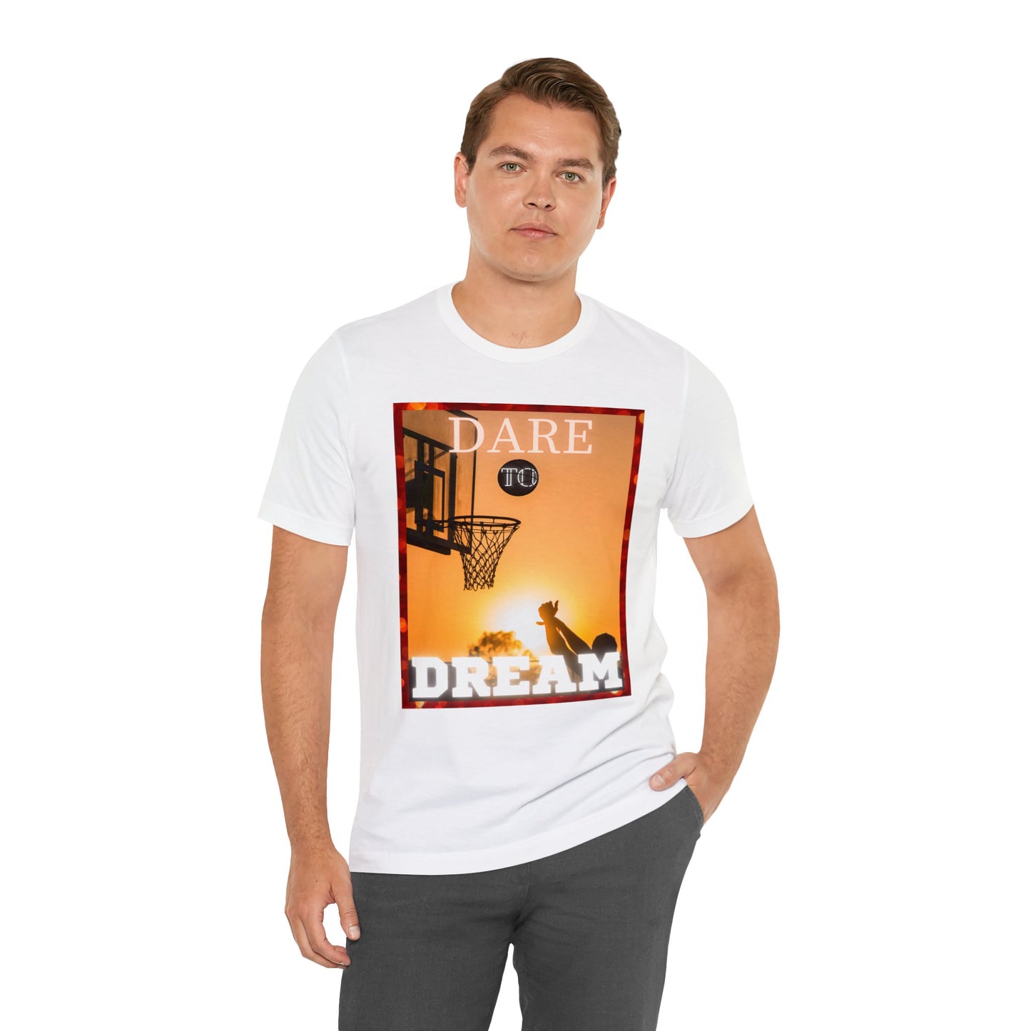 Dare To Dream Basketball Unisex Jersey Short Sleeve Tee