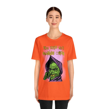 Who Let The Goblin Out? Unisex Jersey Short Sleeve Tee