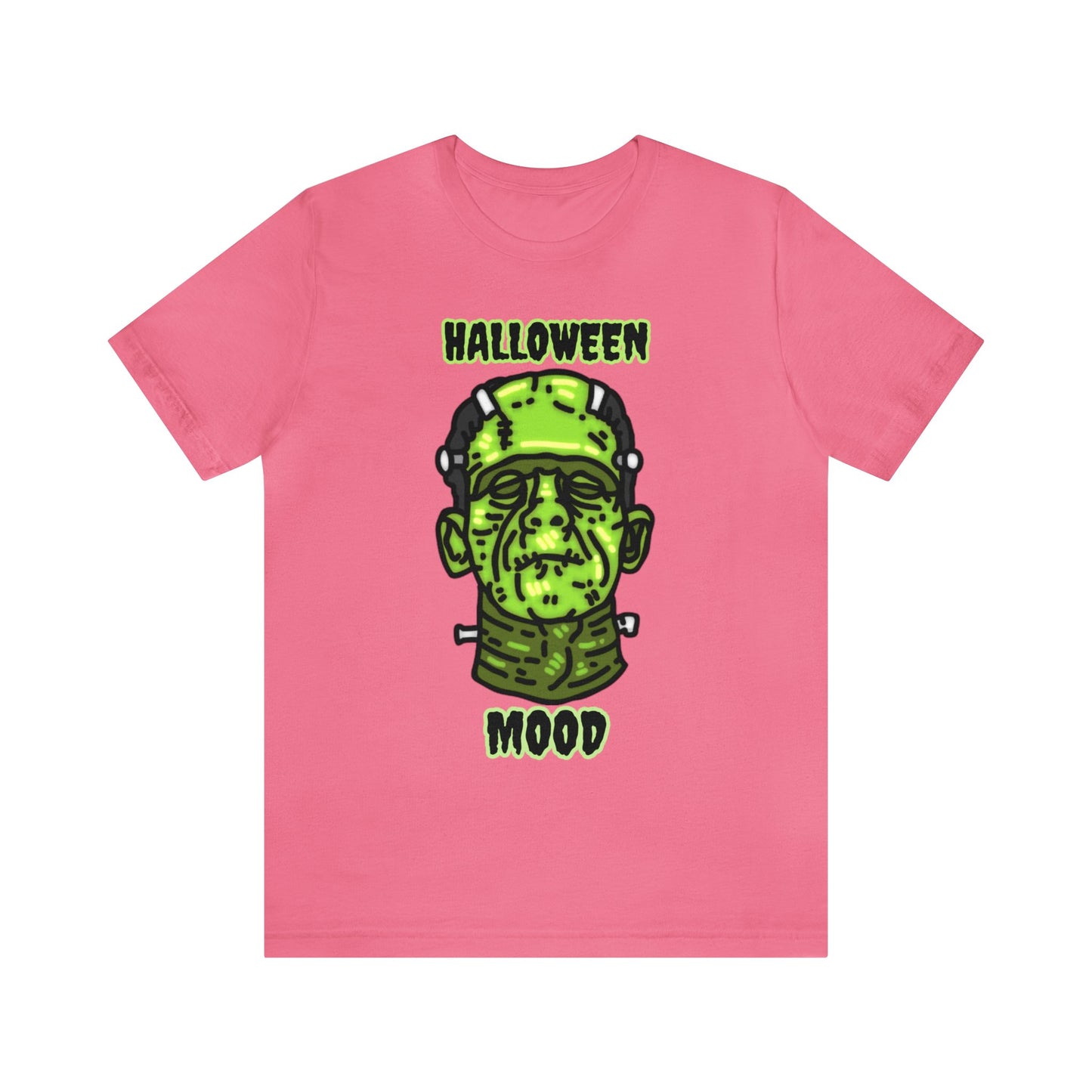 Halloween Mood Frankenstein Unisex Jersey Short Sleeve Tee