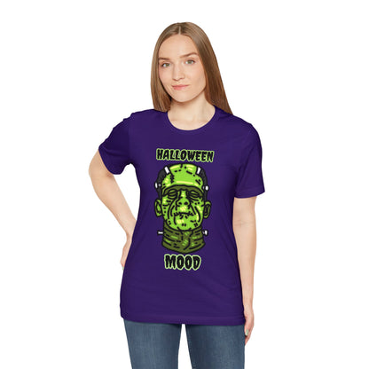 Halloween Mood Frankenstein Unisex Jersey Short Sleeve Tee