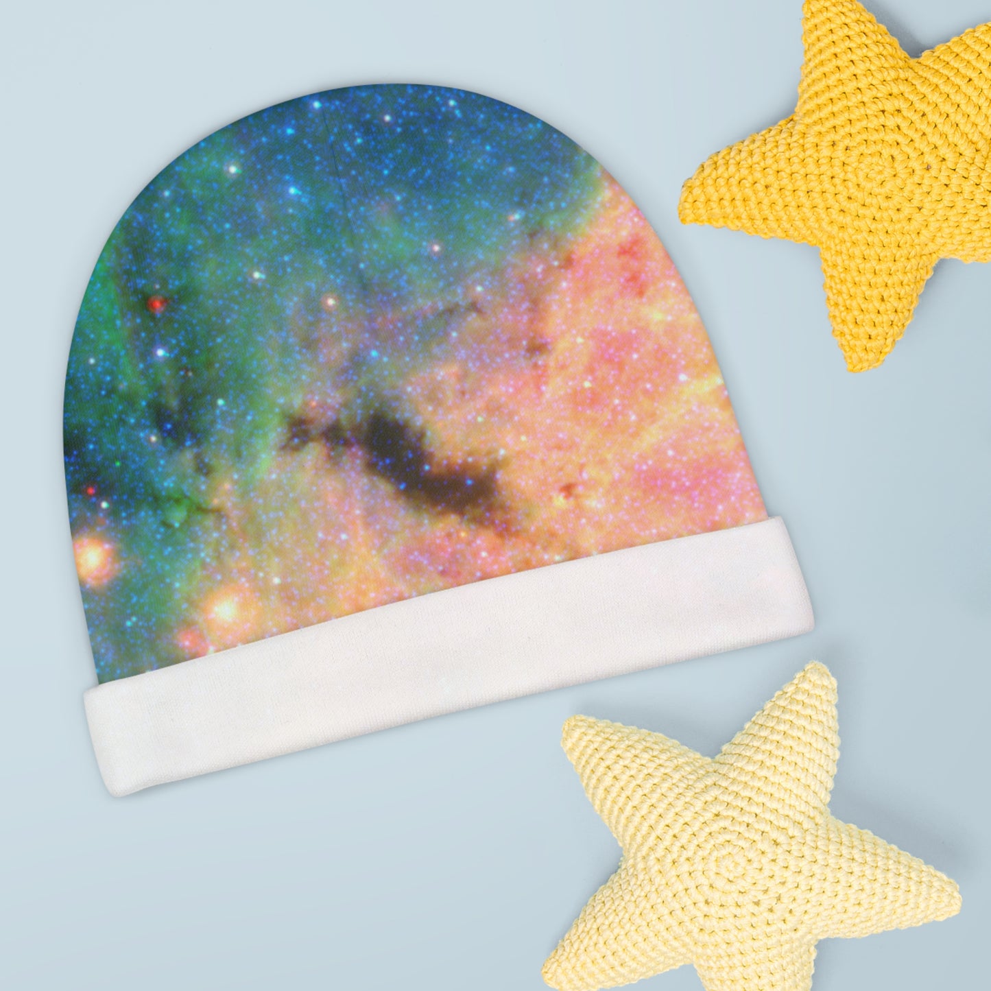 Galactic Baby Beanie - Brick In The Galactic Center - Spitzer Space Telescope