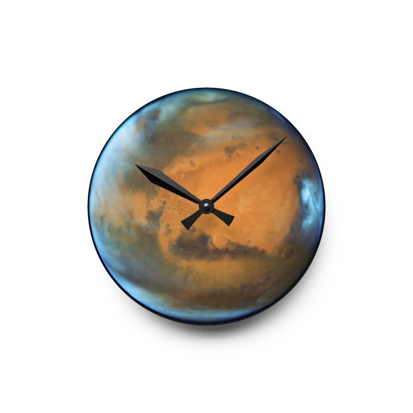 Mars Planetary Wall Clock