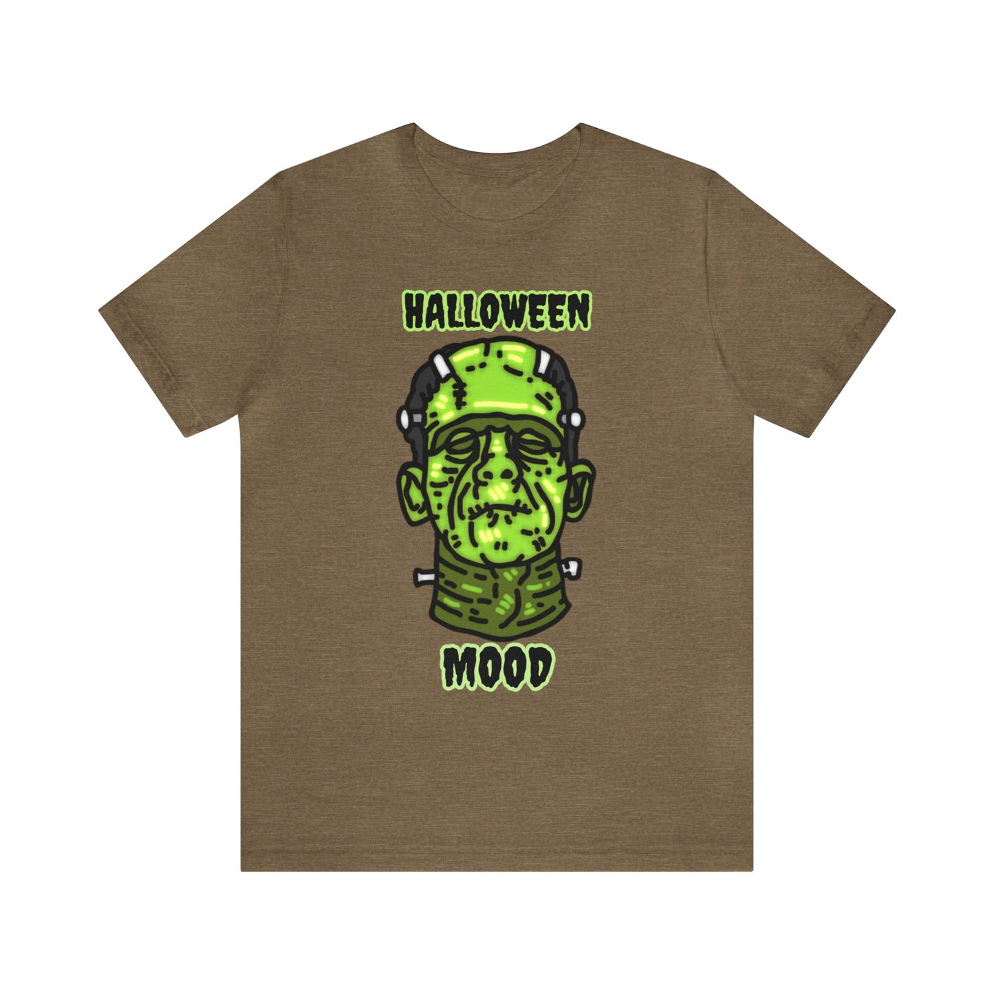 Halloween Mood Frankenstein Unisex Jersey Short Sleeve Tee