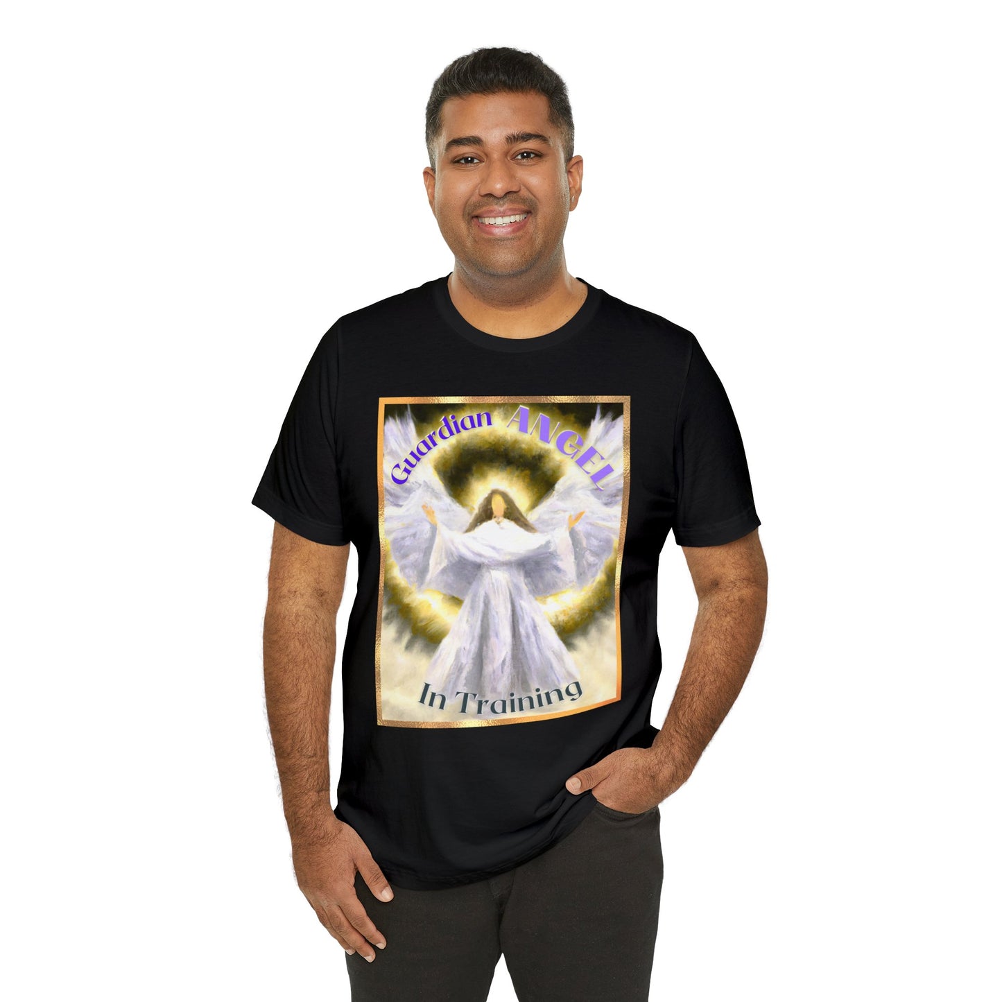 Guardian Angel In Training V2 Unisex Jersey Short Sleeve Tee