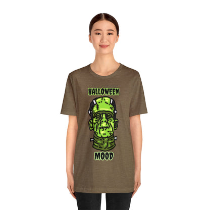 Halloween Mood Frankenstein Unisex Jersey Short Sleeve Tee