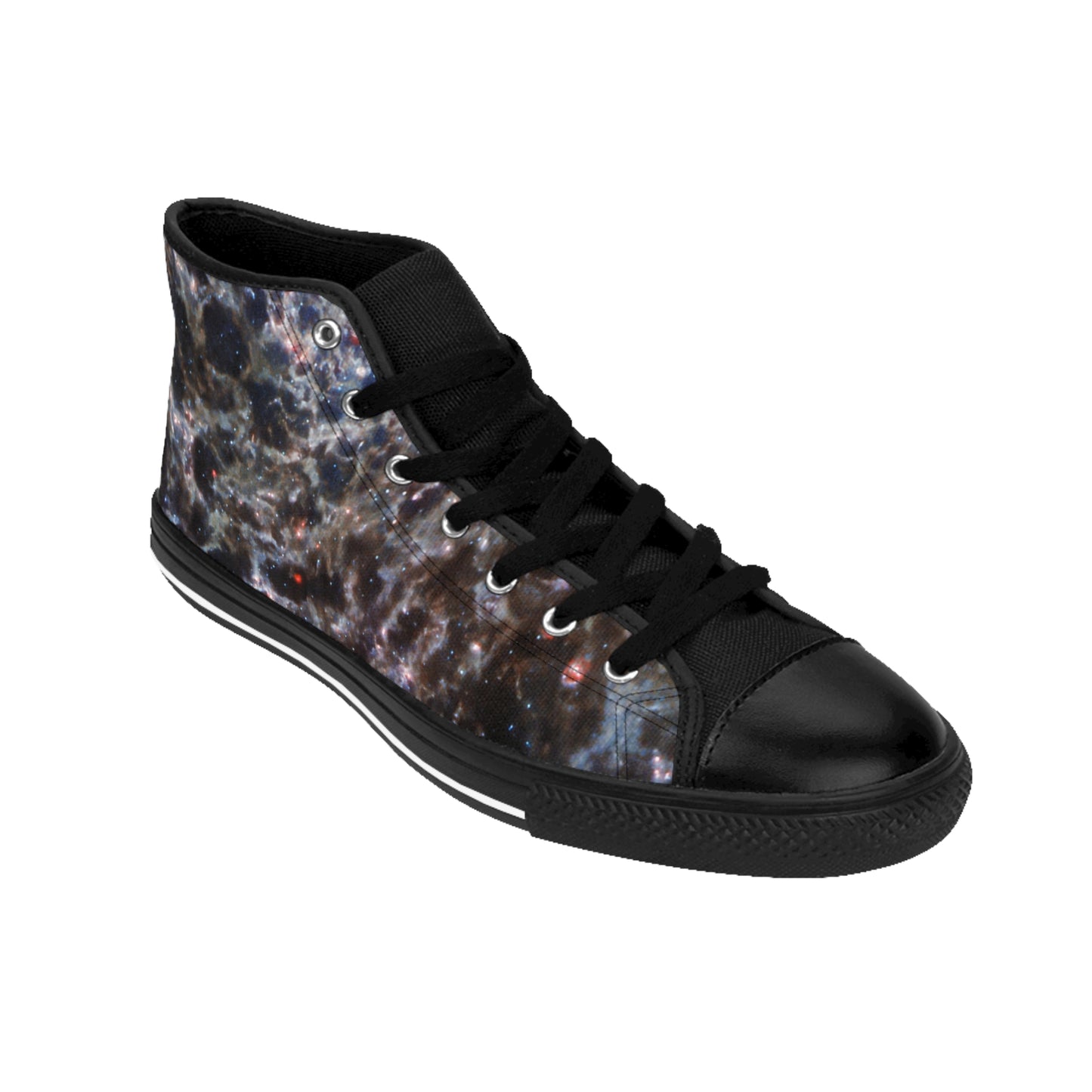 Spiral Galaxy Men's High Top Sneakers