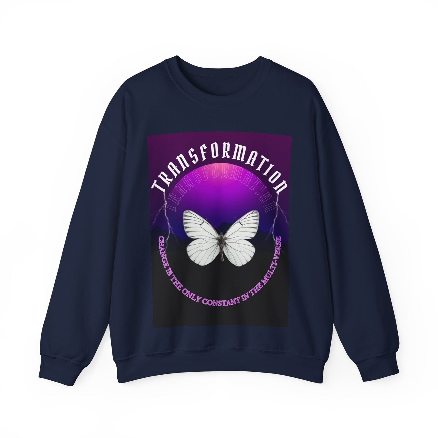 Transformation Butterfly Unisex Crewneck Sweatshirt